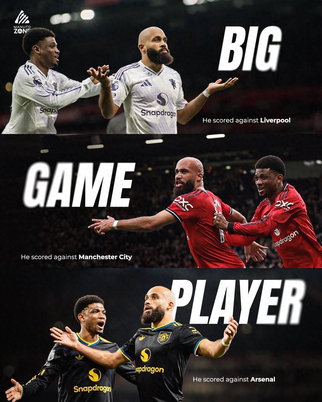 反击利器！曼联7500万欧签姆伯莫 本赛季8球1助 攻破四大Big6